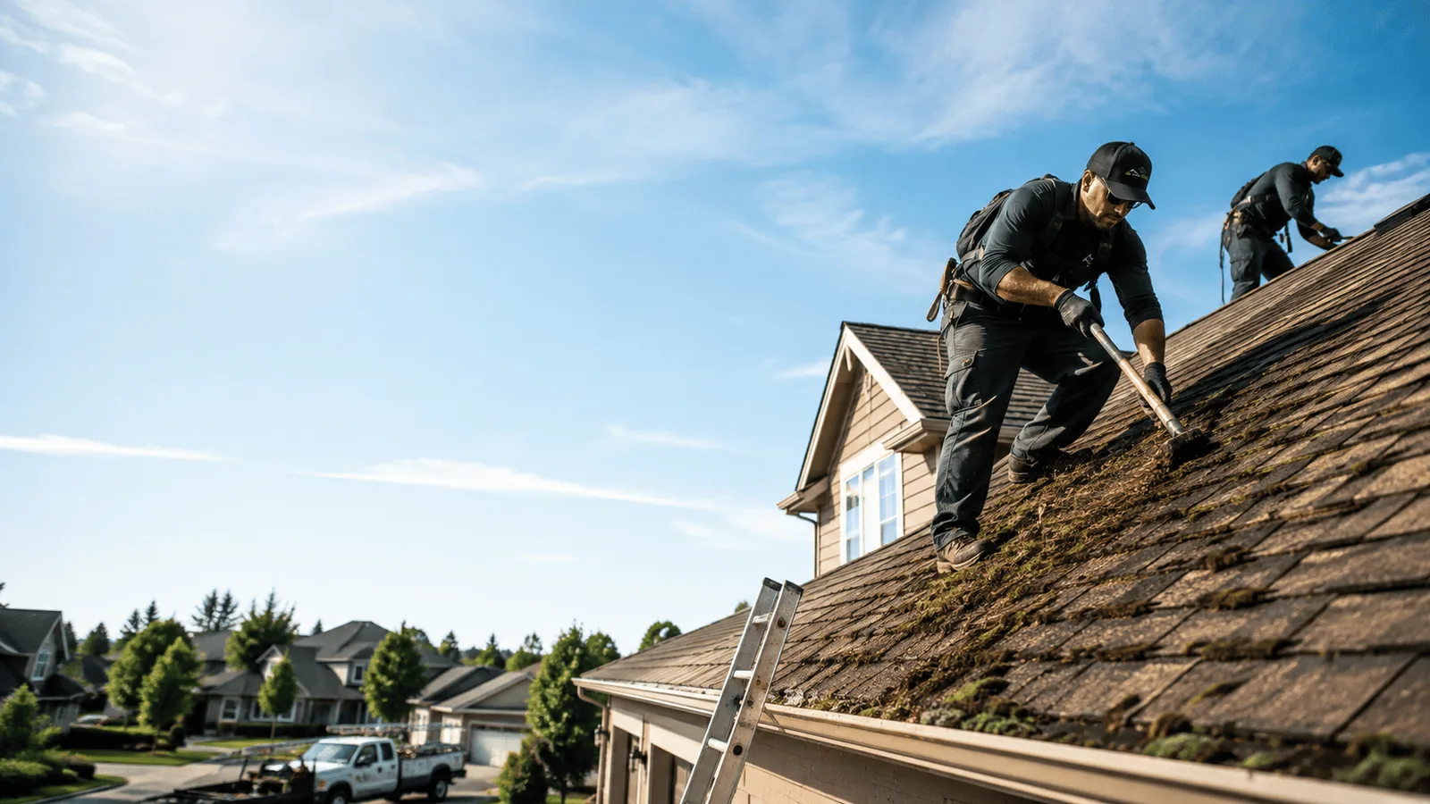 Roof Moss Removal in Montebello, VA near me
